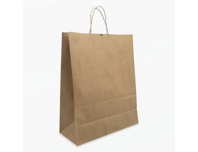 SACOLA KRAFT PRESENTE PARDA G